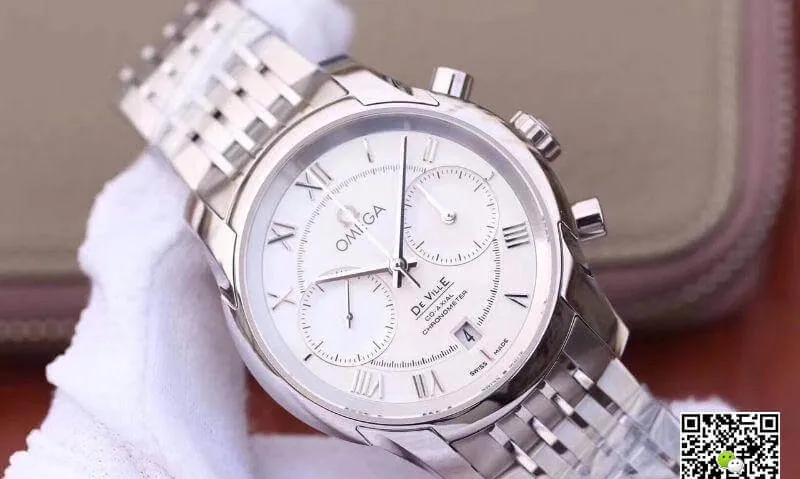 Omega De Ville Chronograph 431.10.42.51.02.001 OM Factory 1:1 Best Edition Replica Watch Swiss ETA9300